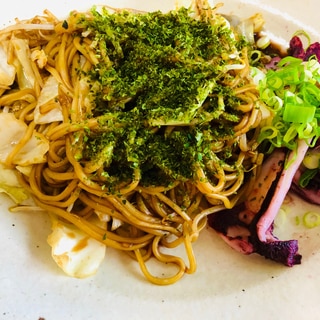 屋台の味☆イカ焼きそば